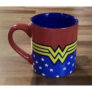DC Comics Wonder Woman Logo Large 20 oz Ceramic Coffee Cup Mug